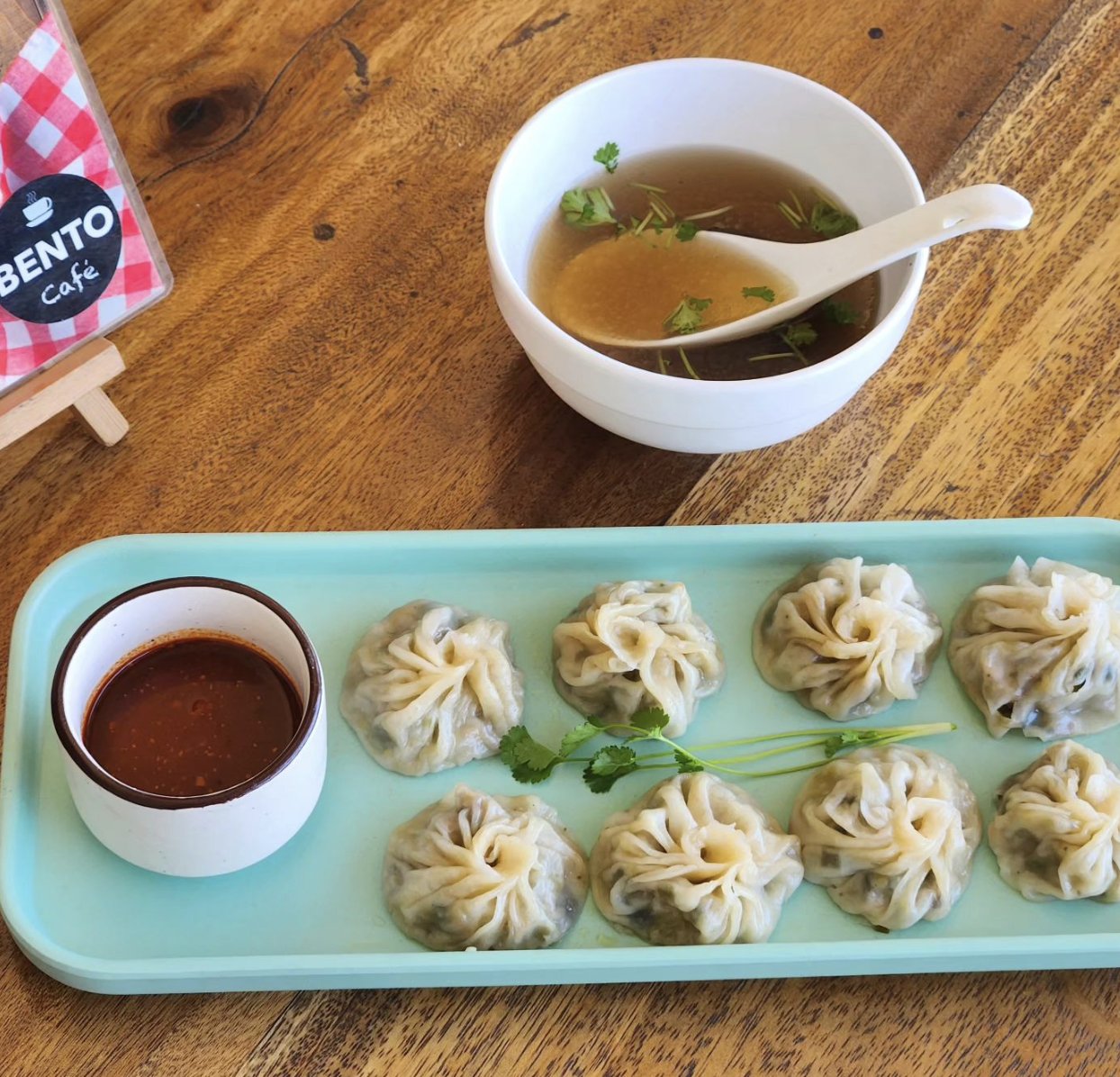 Chicken Momo Bento Cafe